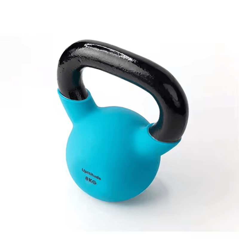 Free Weight Vinyl Kettlebells Strength Training Fitness Equipment Hot Selling Gym Equipment