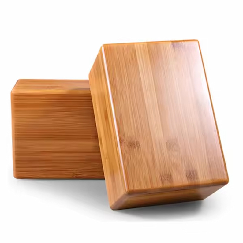 The bamboo 4*6*9 inch/3*6*9 inch bamboo yoga block