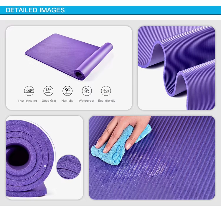 Excellent Grip Stable NBR Yoga Mat