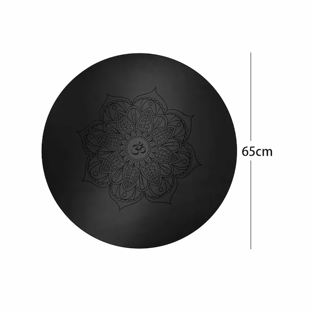 TS Yoga Custom Logo Round PU Yoga Mat