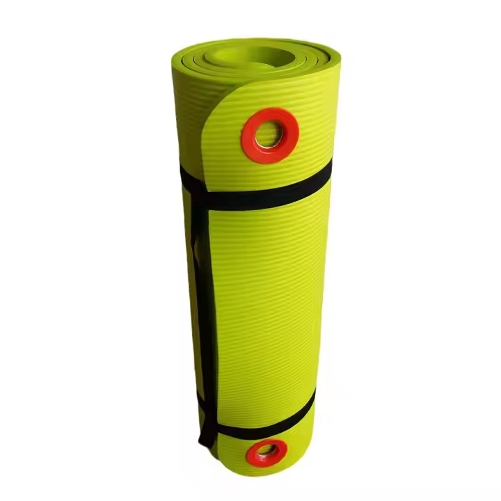 Factory Price Hanging NBR Yoga Mat with Eyelet