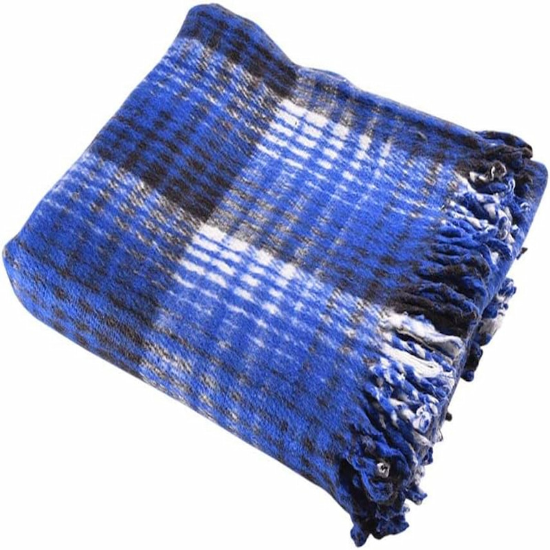 TS Yoga Ultimate Wholesale High Quality Recycled Plaid Yoga Blanket